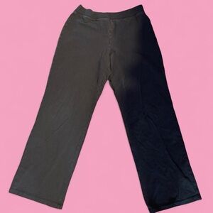 Hanes Women's Black Flare Pants